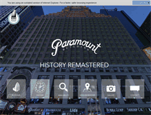 Tablet Screenshot of paramountbuilding.com